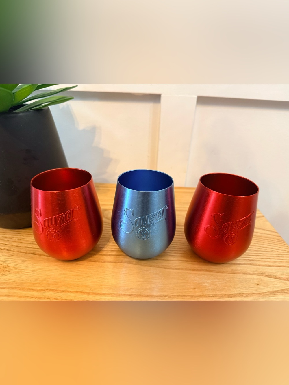 🌿10/$25 • Sauza Metallic Stemless Tumblers